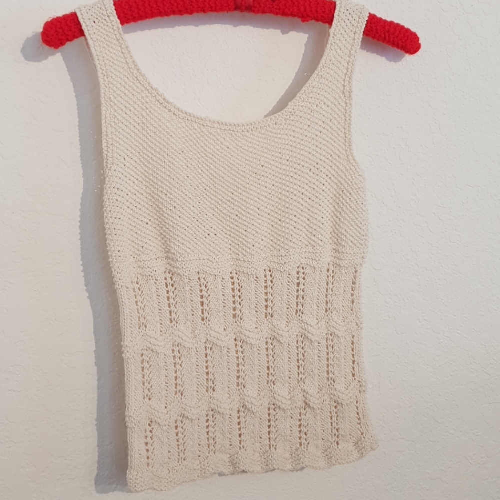 Hand woven columbian tank